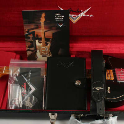Fender Custom Shop Limited Edition '70s Tele Custom Heavy Relic Aged Black CZ568243 image 12