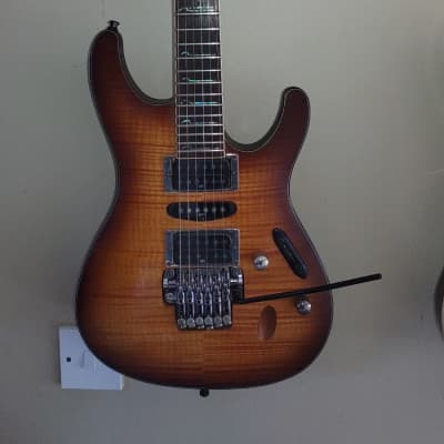 Ibanez S770FM Antique Burst Flat | Reverb