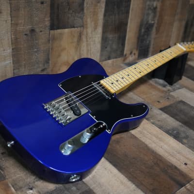 Fender Custom Subsonic Baritone Telecaster Midnight Blue Bari Tele 27" Scale Maple Neck SS image 2