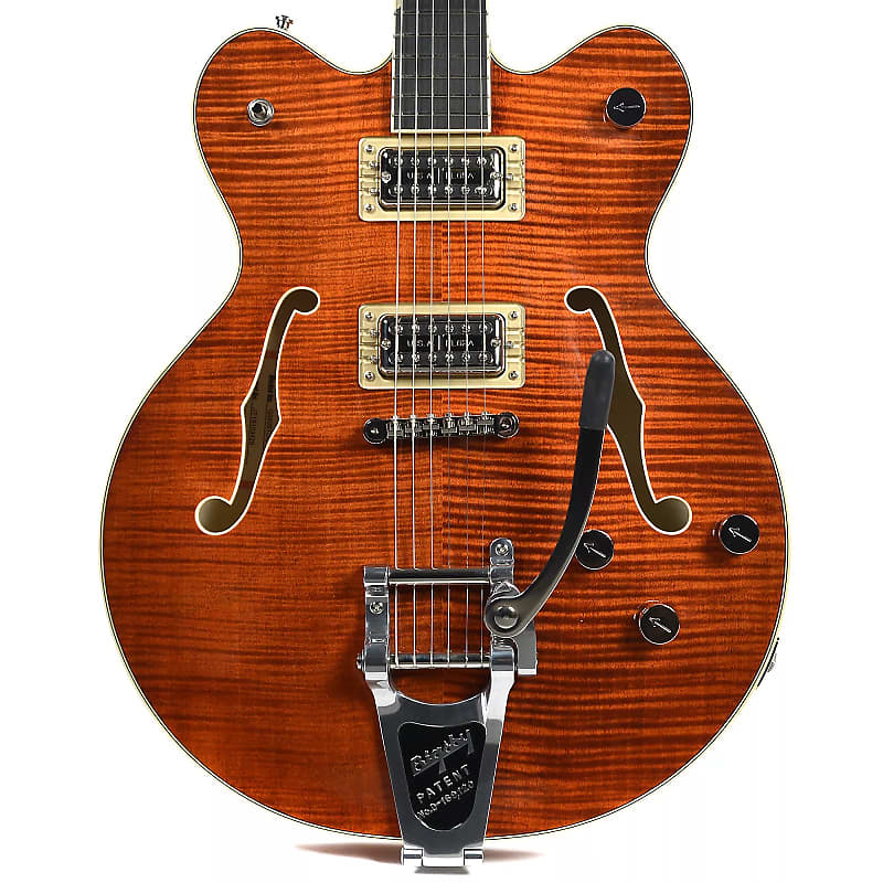 Gretsch G6609TFM Players Edition Broadkaster with Flame Maple Top image 3