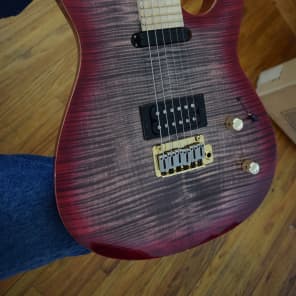 Kiesel GH24 Greg Howe signature guitar, 2017 , Beautiful high spec guitar.  USA made image 3