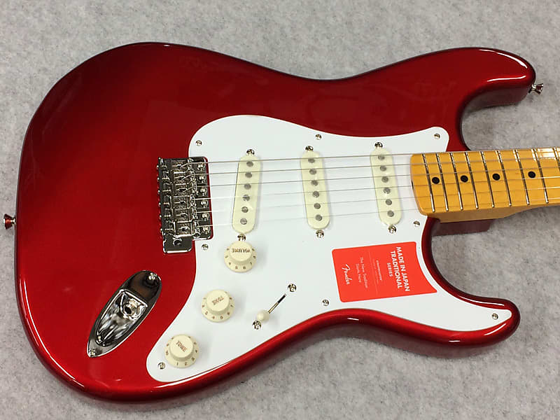 Fender Japan Traditional 50s Stratocaster 2018 Candy Apple Red