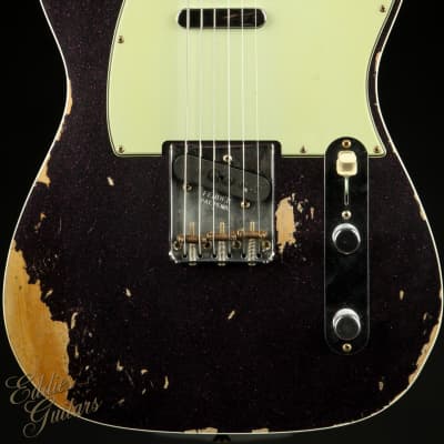 Fender Custom Shop 1960 Telecaster Custom Heavy Relic - Magenta Sparkle image 2