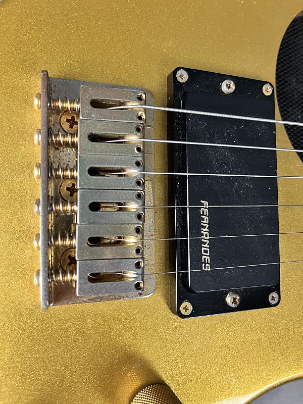 Fernandes zo-3 リフィニッシュGOLD Fernandes zo-3 リフィニッシュGOLD Fernandes zo-3