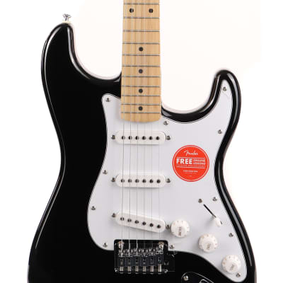 Squier Affinity Series Stratocaster Black Open-Box image 5