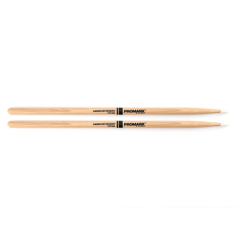 Promark Classic Forward 7A Nylon Tip drumstick TX7AN image 1