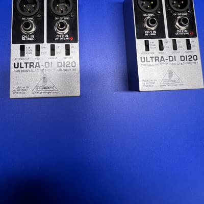 Behringer Ultra-DI DI20 2-Channel Active Direct Box / Splitter 2001 - Present - Standard image 1