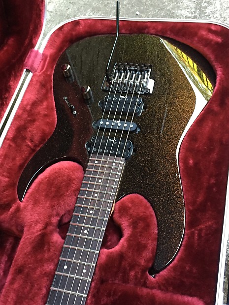 Ibanez Prestige RG1570 Mirage Red Sparkle Team J Craft | Reverb