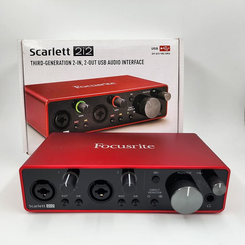 Focusrite Scarlett 2i2 3rd Generation Audio Interface (Columbus, OH)