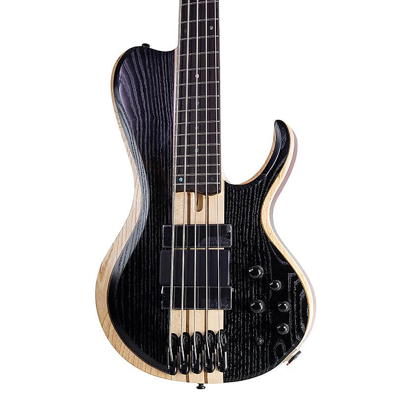 Brand New Ibanez Bass Workshop BTB865SC 5-string Bass Weathered Black Low  Gloss (In Stock)