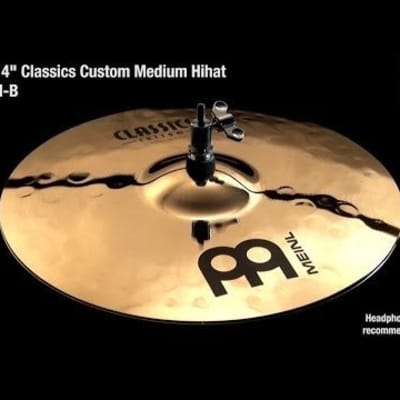 Meinl Cymbals Classics Custom Triple Bonus Cymbal Pack Free 8" Bell, 10" Splash & 12" Trash Splash (Used/Mint) image 2