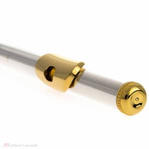 Sankyo Flute Head Joint - RT1 - Sterling Silver with Gold