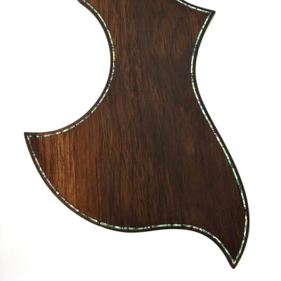 Bruce Wei, Guitar Part Rosewood Pickguard - Gibson HummingBird Type A , Abalone Inlay (748) for sale