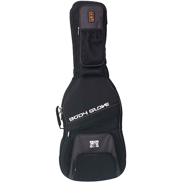 New Body Glove BGS1AG Series One Deluxe Heavy Duty Padded Acoustic Guitar Case Bag FREE Shipping