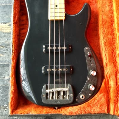 Vintage G&L SB-2 Bass w case 1982 USA Black | Reverb