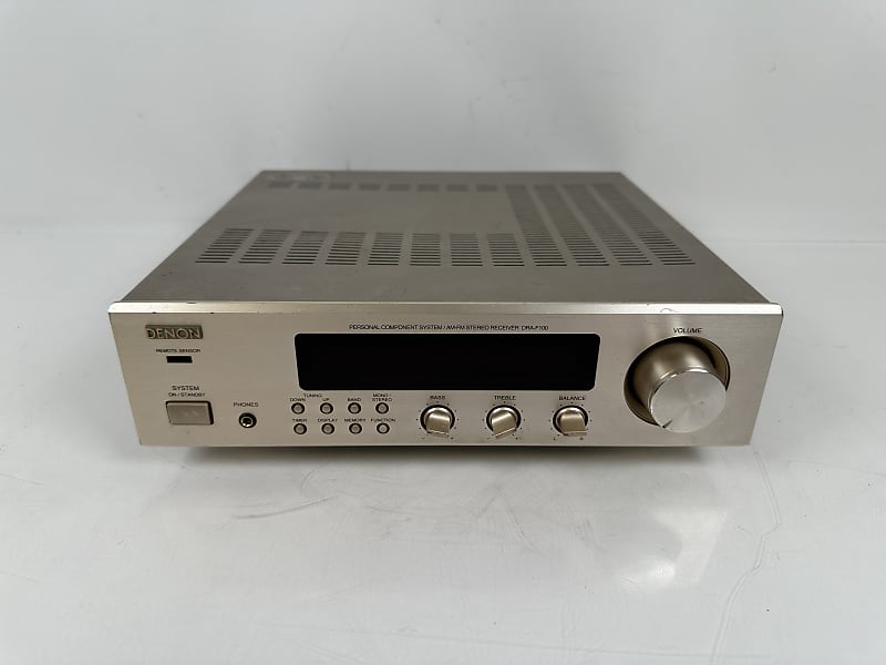 DENON DRA-F100 アンプ Amazon | DENON デノン(デンオン) DRA-F100-N ゴールド FM/AM