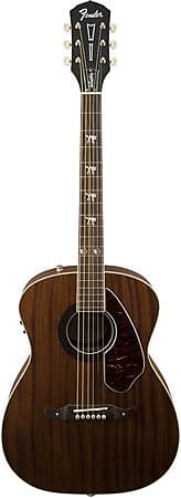Fender Tim Armstrong Hellcat Acoustic Electric Mahogany Natural image 1