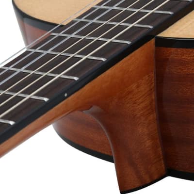 39 Inch Full-size Classical Acoustic Guitar Spruce Mahogany Body image 6