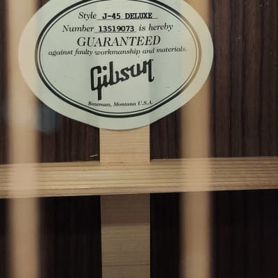 Gibson J-45 Deluxe Rosewood 2019 - Present - Rosewood Burst image 10