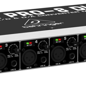 Behringer Ultragain PRO-8 Digital ADA8000 | Reverb