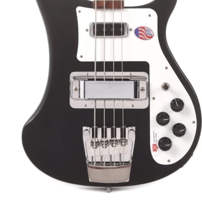 Rickenbacker Model 4003S 4-String Bass Guitar, Matte Black w/ Hard Case for sale