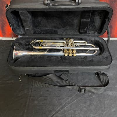 Eastman ETR520G Silver Plated Intermediate Trumpet (Atlanta, GA) image 8