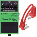 Boss PH-3 Phase Shifter Pedal PH3 + 2 Patch Cables