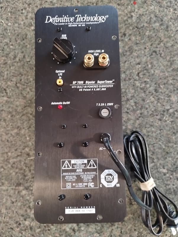 Definitive Technology BP7006 amplifier in excellent condition Reverb