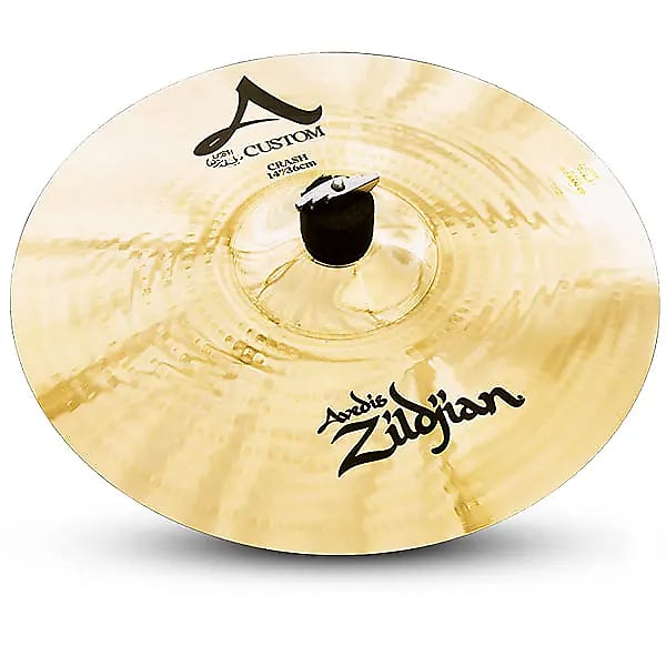 Zildjian 14" A Custom Crash Cymbal image 1