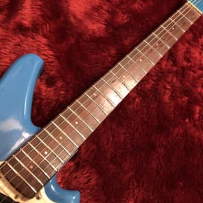 c.1969 Yamaha SG-2C “Flyng Banana” MIJ Vintage Guitars “Aqua Blue” image 4