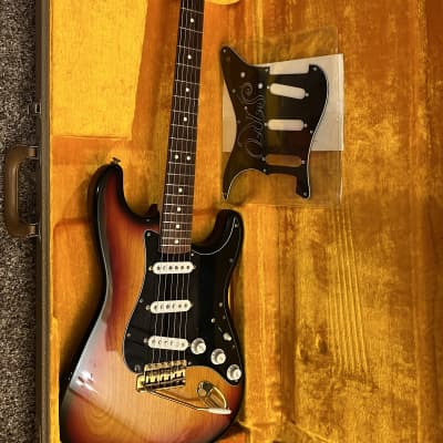 1992 Fender Stevie Ray Vaughn Stratocaster 1992 Sunburst image 11