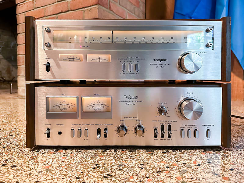 Technics SU-7700 and ST-7300 (1976-1979) | Reverb