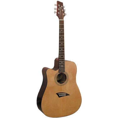 Kona k1 series acoustic store dreadnought cutaway guitar