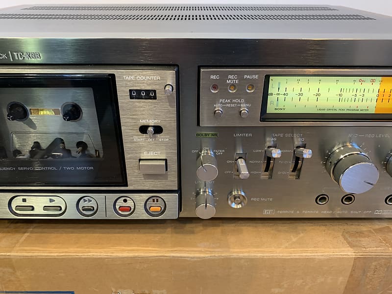 Sony TC-K8B - Beautiful Tape Deck | Reverb