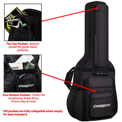 ChromaCast Electric Bass Guitar Padded Gig Bag image 6