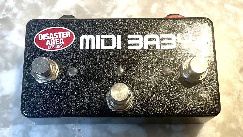 Disaster Area Switcher Disaster Area MIDI Baby 3 MIDI Foot