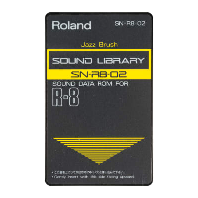 Roland SN-R8-02 Jazz Brush ROM Card for R-8