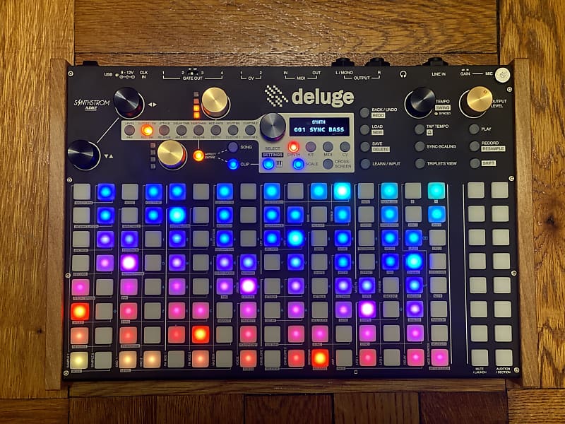 Synthstrom Deluge OLED 2023/ Decksaver/myvolts | Reverb