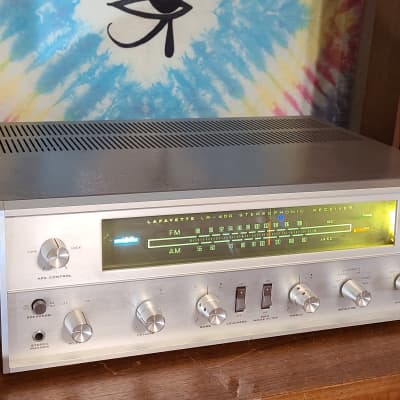 Fully Restored Lafayette LR-400 Stereo AM/FM/MPX All Tube Receiver & Matching Lafayette Speakers! image 3