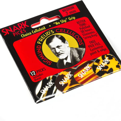 Snark "Sigmund Freud's Celluloids" Guitar Picks .70 mm 12 Pack Model #70C image 6