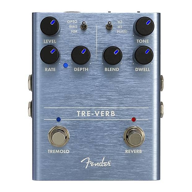 Fender Tre-Verb Digital Reverb/Tremolo Pedal image 1