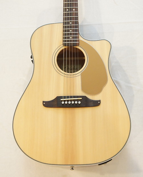 Fender California Series Sonoran SCE Natural Acoustic Electric Six-String  Guitar Fishman Electronics