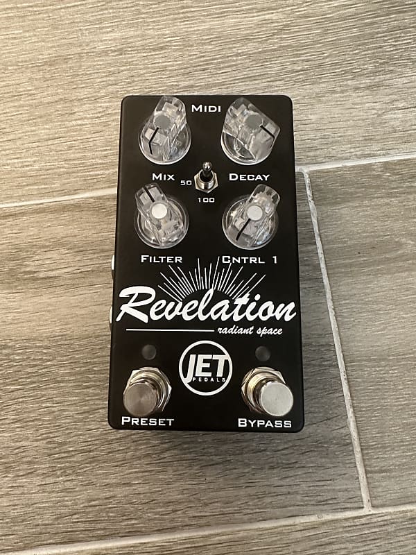 Jet Pedals New Revelation Reverb 2023 Black (Newest Model) Reverb