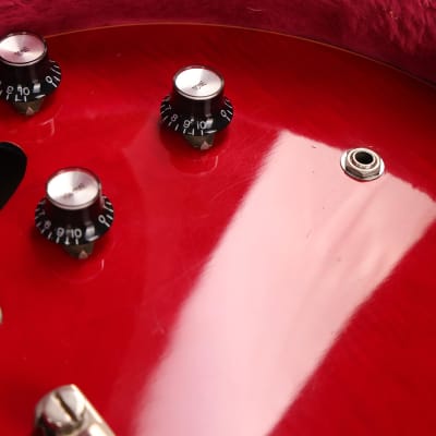 1985 Gibson ES-335 Dot Reissue Cherry Red image 9