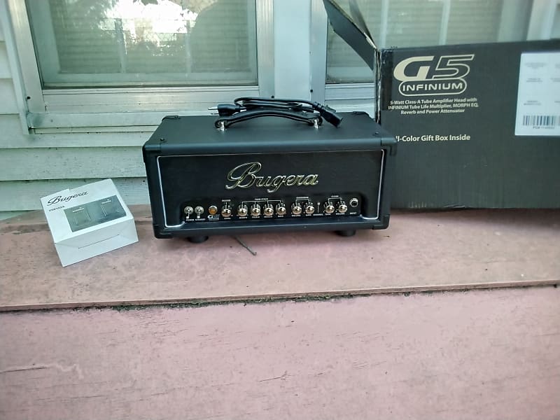"Upgraded" Bugera G5 INFINIUM 5W Class-A Tube Amp Head 2020's image 1