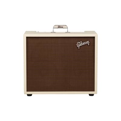Gibson Dual Falcon 20 2x10 Combo Cream Bronco with Oxblood Grille image 1