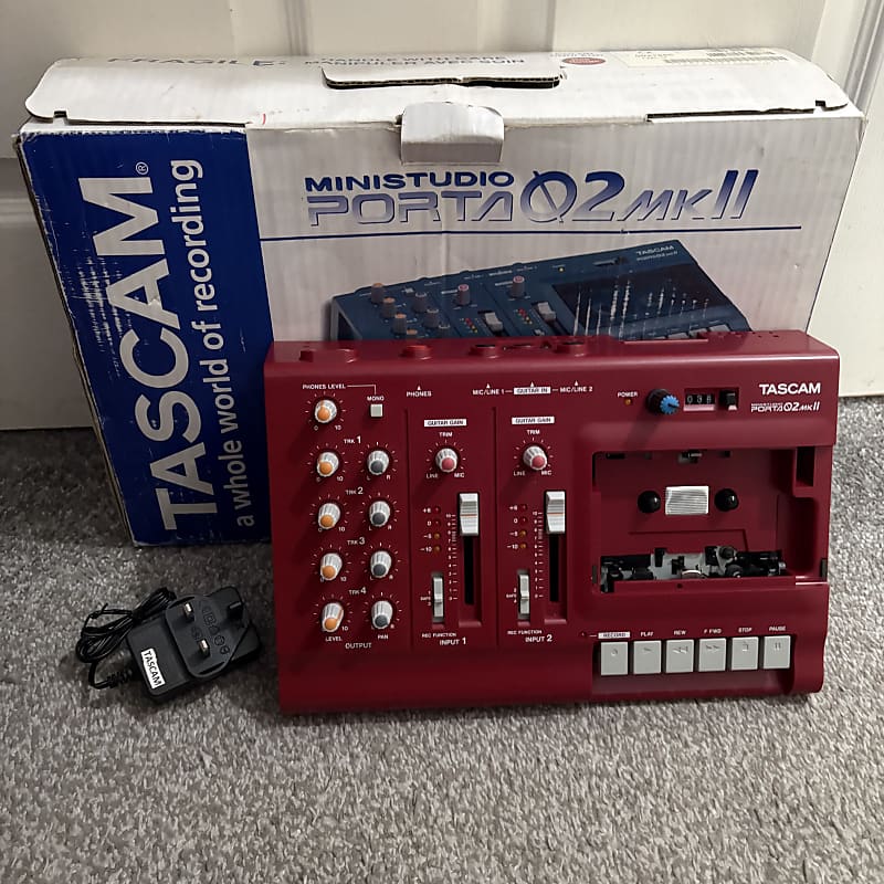 TASCAM Porta 02 Ministudio 4-Track Cassette Recorder | Reverb