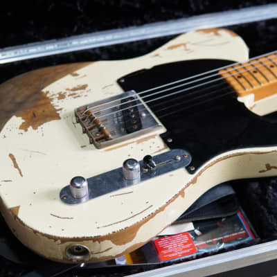 Fender Custom Shop Tribute Masterbuilt Jeff Beck Esquire 2006 - White image 7
