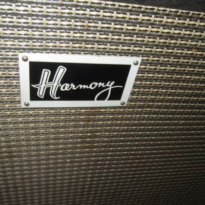 1960 Harmony H-305A Combo Amp Grey image 3