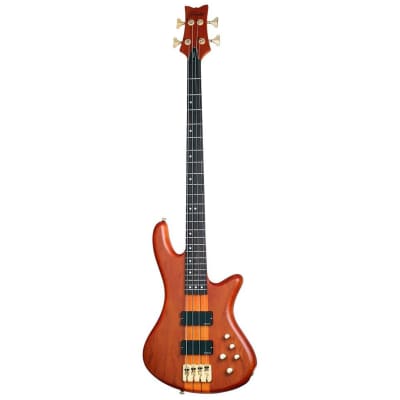 Schecter Stiletto Studio-4 Bass Guitar (Honey Satin) for sale